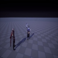 冰冻冰晶下落特效