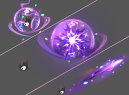 魔法球爆炸特效