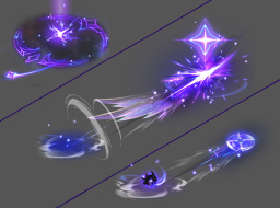 星空魔法爆炸
