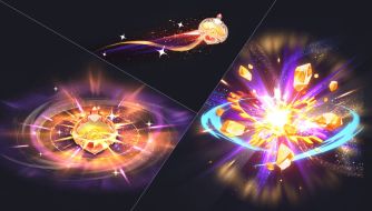 星空钻戒宝石爆炸