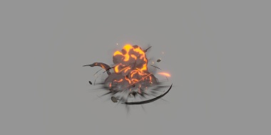爆炸烟雾特效100008