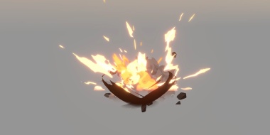 爆炸烟雾特效100021