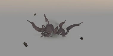 爆炸烟雾特效100038