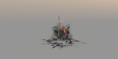 爆炸烟雾特效