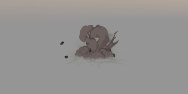 爆炸烟雾特效