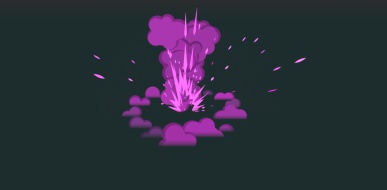爆炸烟雾特效
