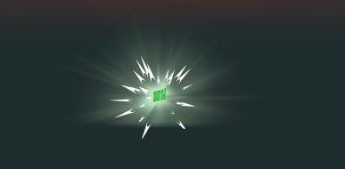 爆炸字符特效