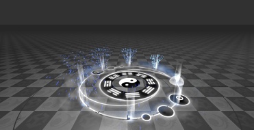 八卦阵粒子气焰特效