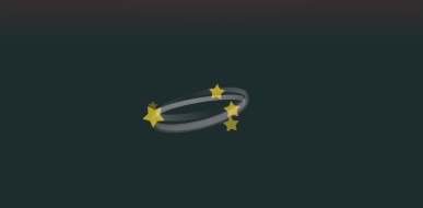 星星闪烁旋转特效