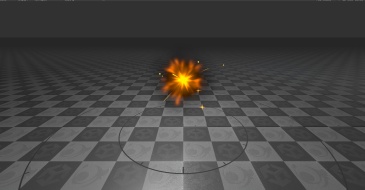 闪光爆点特效