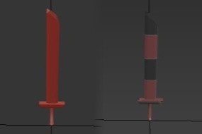 砍刀模型10270264