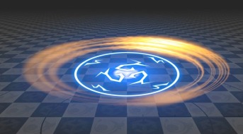 旋转法阵碎地特效3000546