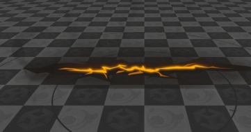 闪电下劈爆炸特效3000561