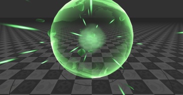 冲击波保护罩特效3000509