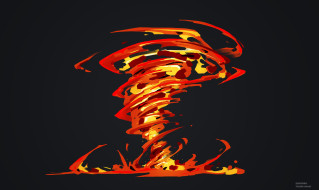 火焰龙卷风静帧图