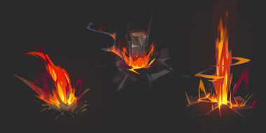 砸地爆炸设计稿