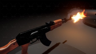 开火射击静帧图