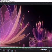 AE水晶莲花绽放