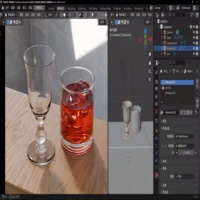 Blender玻璃通透