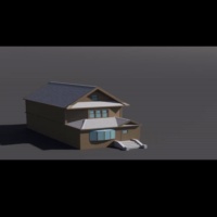 Houdini-房屋建筑撞击破碎特效教程