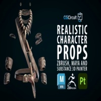 Maya ZBrush SP游戏道具