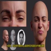 Maya面部绑定捕捉