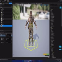 UE5骨骼模块化控制装置