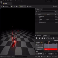 Unreal-暗黑骷髅元素特效